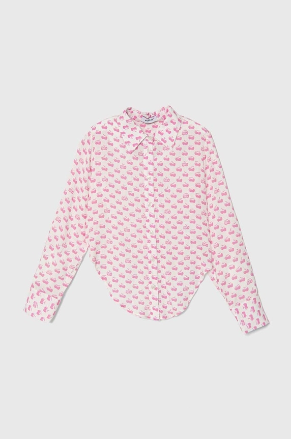 Детская рубашка Pinko Up узор розовый S4PIJGSI063