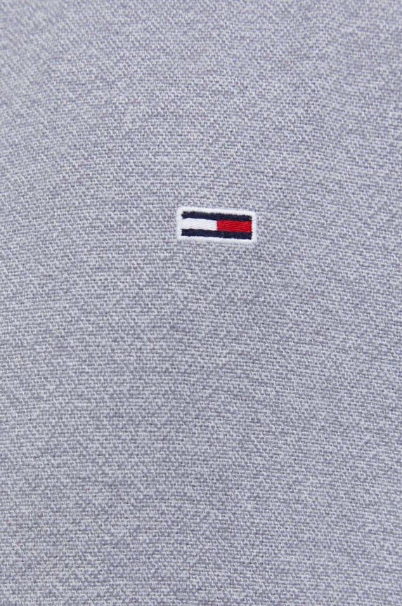 Tommy Jeans koszula bawełniana DM0DM18329 szary