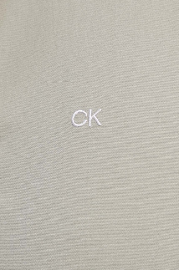 Πουκάμισο Calvin Klein K10K110856 πράσινο