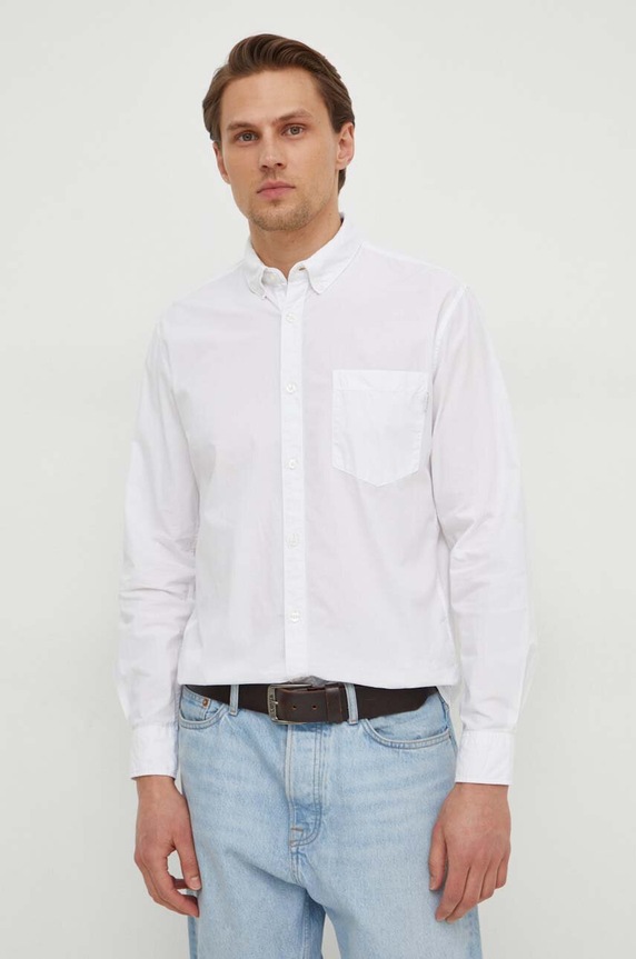 Pepe Jeans pamut ing Prince PM308270 fehér