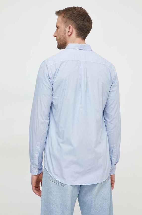 Îmbrăcăminte Pepe Jeans camasa din bumbac Prince PM308270 albastru