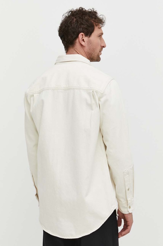 Traper košulja Samsoe Samsoe bež M24100028