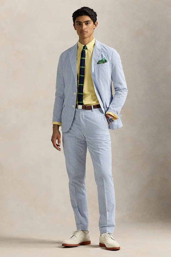 Polo Ralph Lauren koszula męska bawełniana żółty 710805562