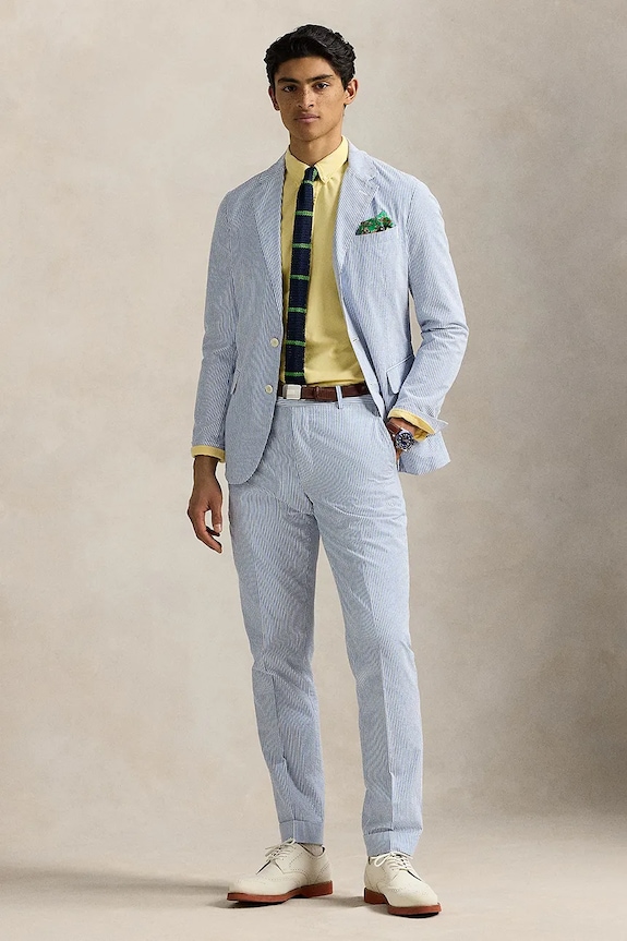 Polo Ralph Lauren koszula męska bawełniana żółty 710805562