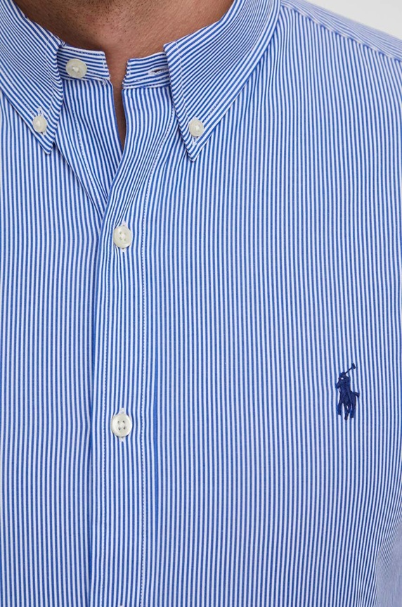 Košile Polo Ralph Lauren 710928254 modrá AA00