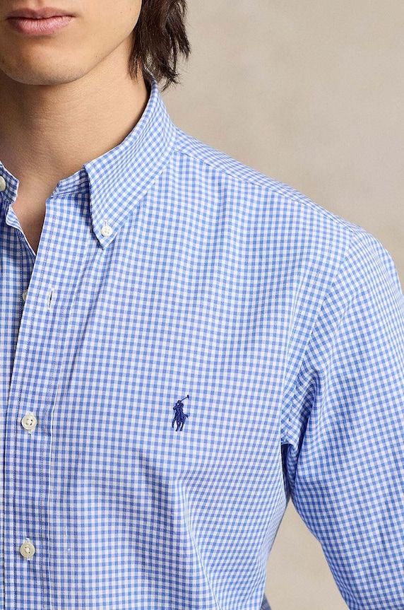 Odzież Polo Ralph Lauren koszula 710928254 niebieski