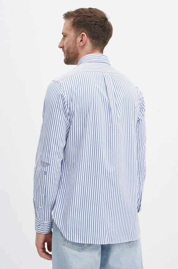 Polo Ralph Lauren cămașă din bumbac albastru 710933748