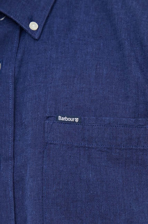 Barbour len ing MSH5090 sötétkék SS26