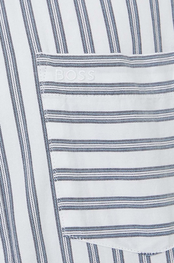 Βαμβακερό πουκάμισο Boss Orange 50514101 λευκό SS24