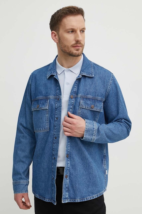 Pepe Jeans camasa jeans PM308519 albastru SS24