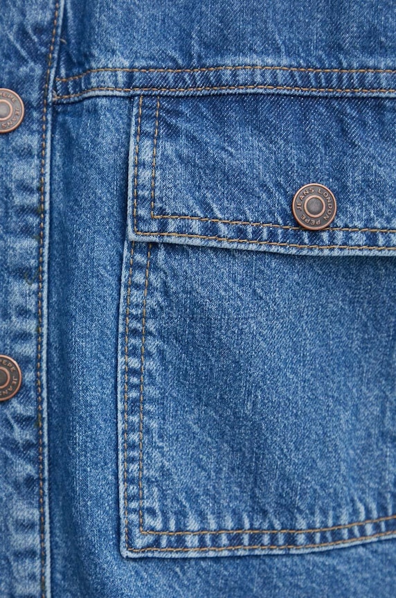 Pepe Jeans camasa jeans PM308519 albastru