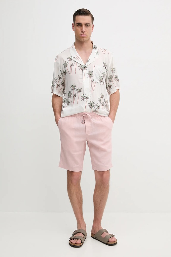 Tommy Hilfiger camicia UM0UM03227 bianco SS25