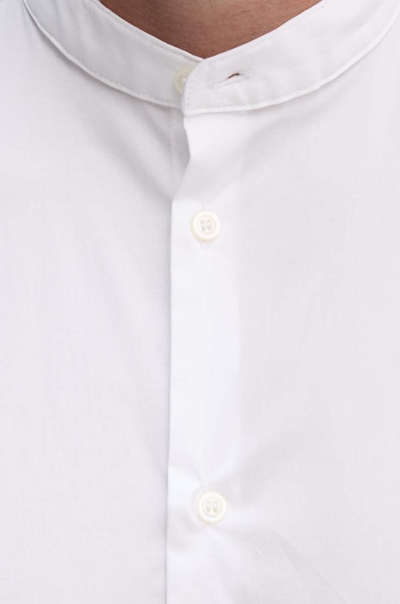 Риза Sisley 5CNXSQ032 бял