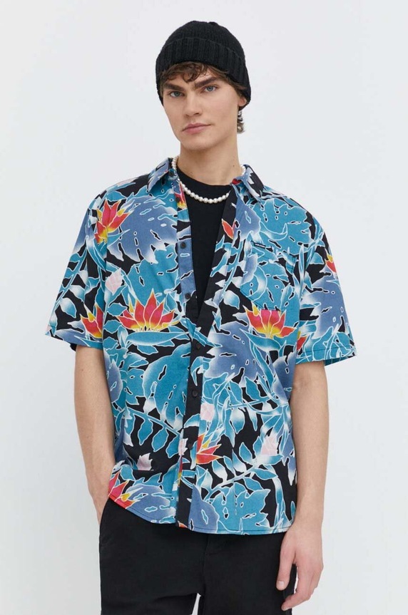 Volcom koszula regular niebieski A0412413