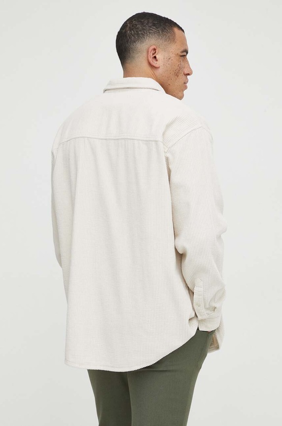 Ruházat American Vintage kordbársony ing MPADO06AE24 bézs