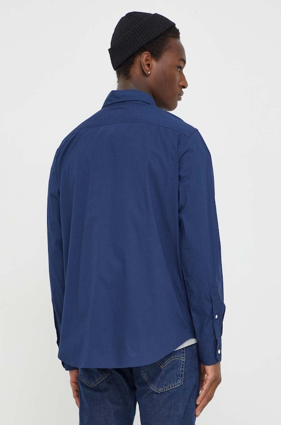 Ρούχα Πουκάμισο Levi's 86625.0040 σκούρο μπλε