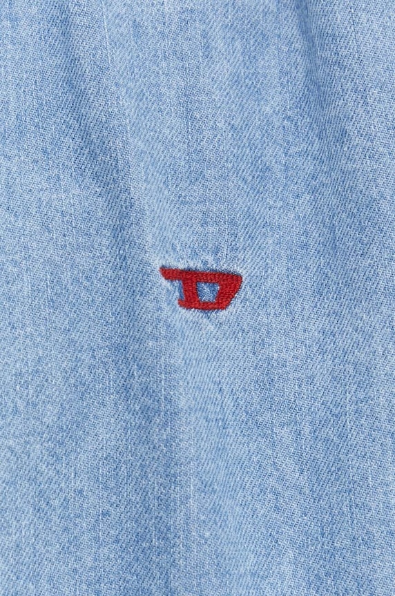 Diesel koszula jeansowa D-SIMPLY CAMICIA A03534.068KC niebieski SS25