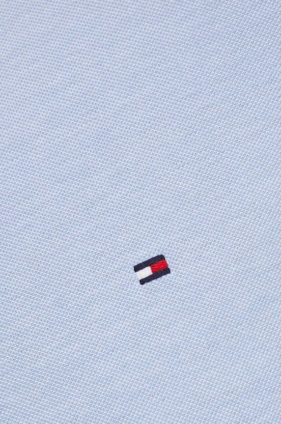 Bavlněná košile Tommy Hilfiger MW0MW30911 modrá SS24