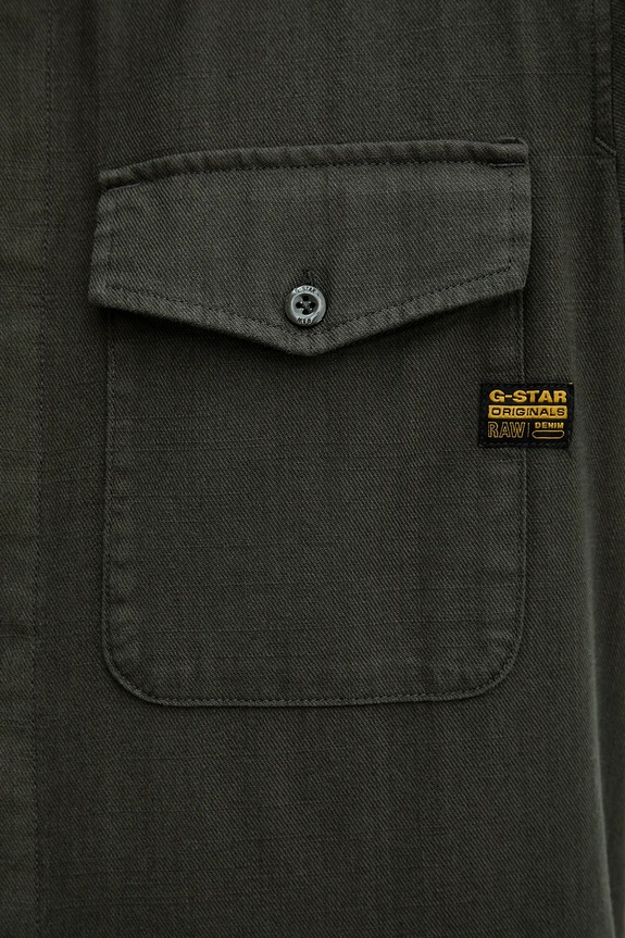 G-Star Raw cămașă din bumbac Marine Slim D24963.D454 verde