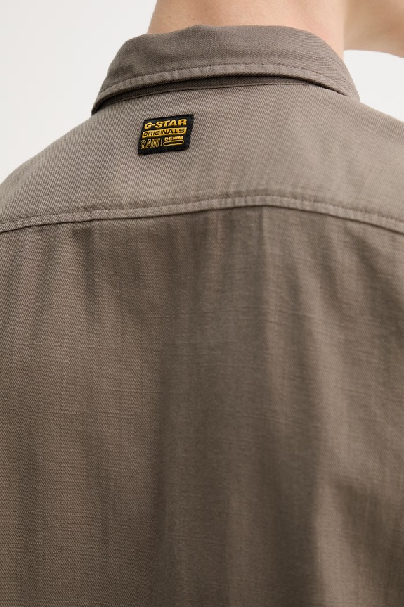 Bavlnená košeľa G-Star Raw Marine Slim D24963.D454 zelená