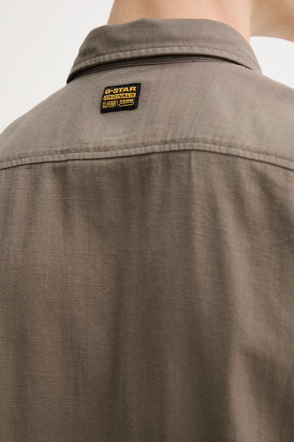 Bavlnená košeľa G-Star Raw Marine Slim D24963.D454 zelená