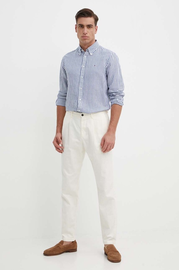 Oblečenie Košeľa Tommy Hilfiger MW0MW34633 tmavomodrá