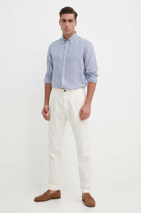 Oblečenie Košeľa Tommy Hilfiger MW0MW34633 tmavomodrá