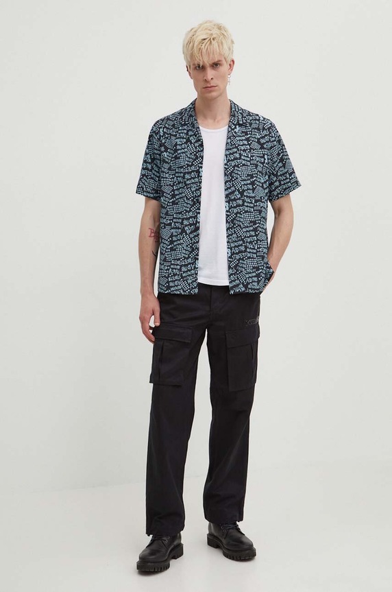 Košulja KSUBI heroism ss shirt MPS24SH013 crna SS24