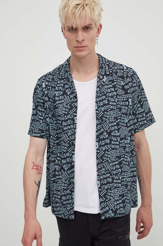 Košulja KSUBI heroism ss shirt crna MPS24SH013