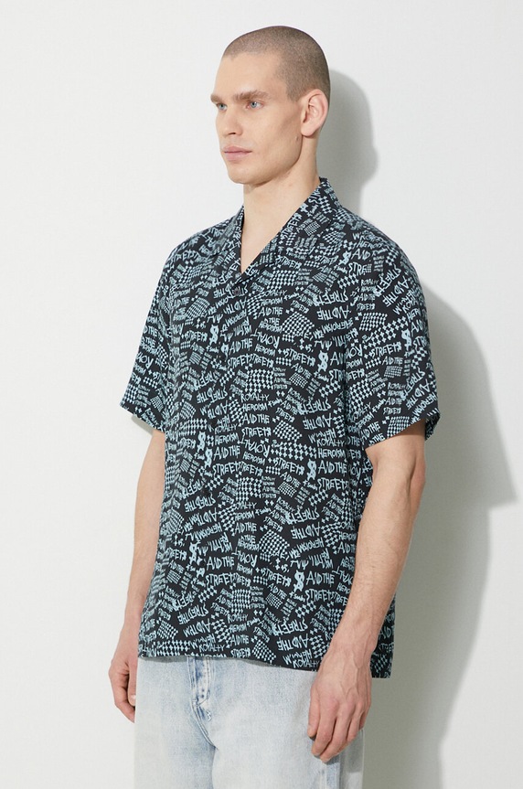 KSUBI koszula heroism ss shirt czarny MPS24SH013