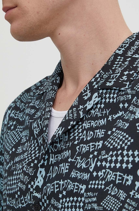 Košulja KSUBI heroism ss shirt MPS24SH013 crna