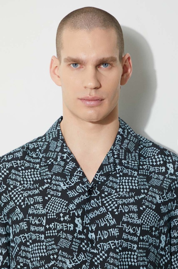 KSUBI koszula heroism ss shirt MPS24SH013 czarny