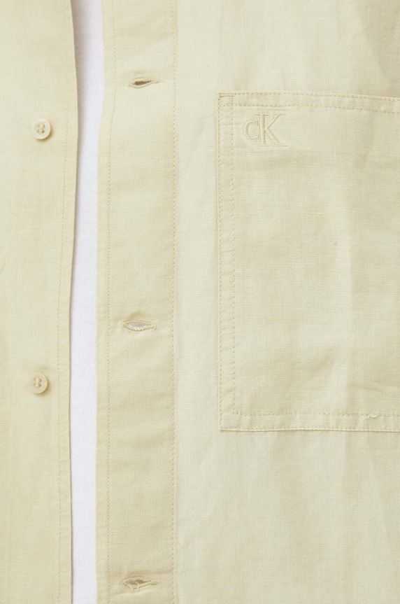 Calvin Klein Jeans len ing J30J325173 zöld