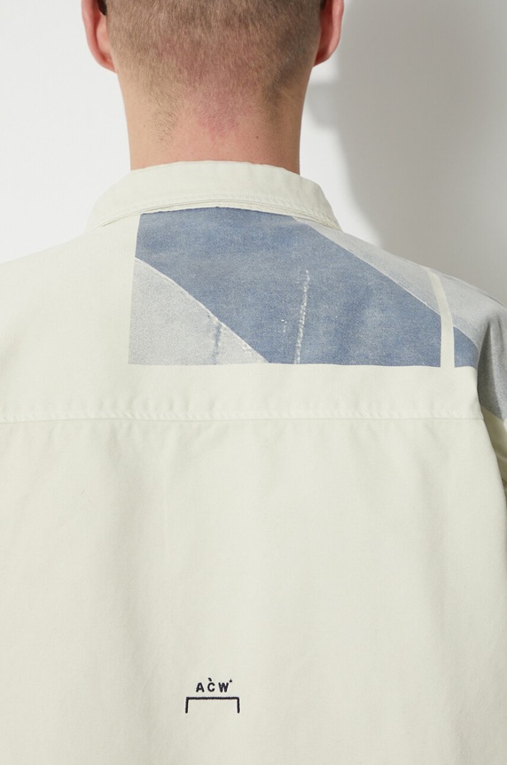 Памучна риза A-COLD-WALL* Strand Overshirt ACWMSH131
