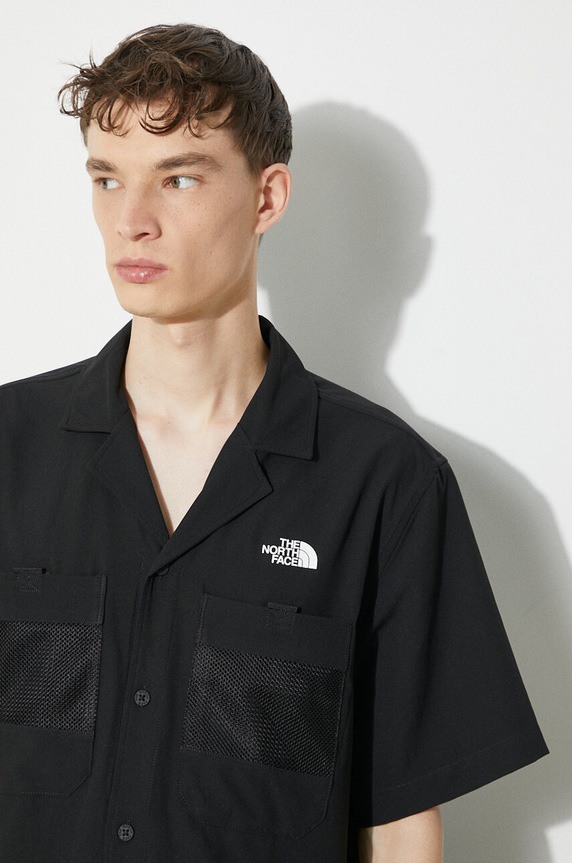 The North Face shirt First Trail Planet friendly black NF0A87QKJK31