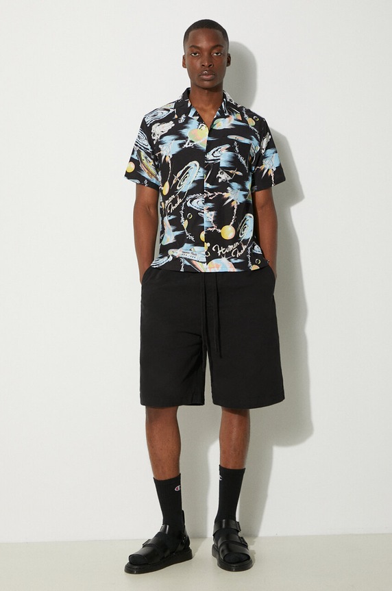 Košulja Human Made Graphic Aloha HM27SH024 crna SS24