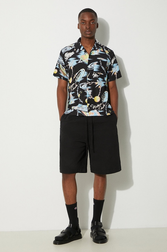 Košulja Human Made Graphic Aloha HM27SH024 crna SS24