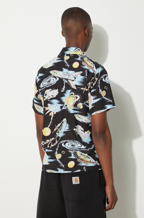 Odjeća Košulja Human Made Graphic Aloha HM27SH024 crna