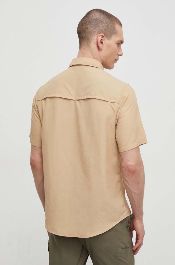 Abbigliamento The North Face camicia Sequoia NF0A4T19LK51 beige