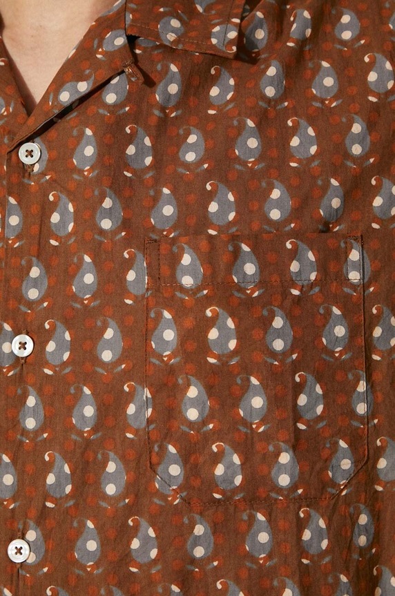 Pamučna košulja Universal Works Road Shirt 30179.BROWN