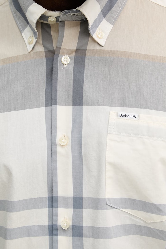Barbour cămașă din bumbac Harris MSH5071 bej