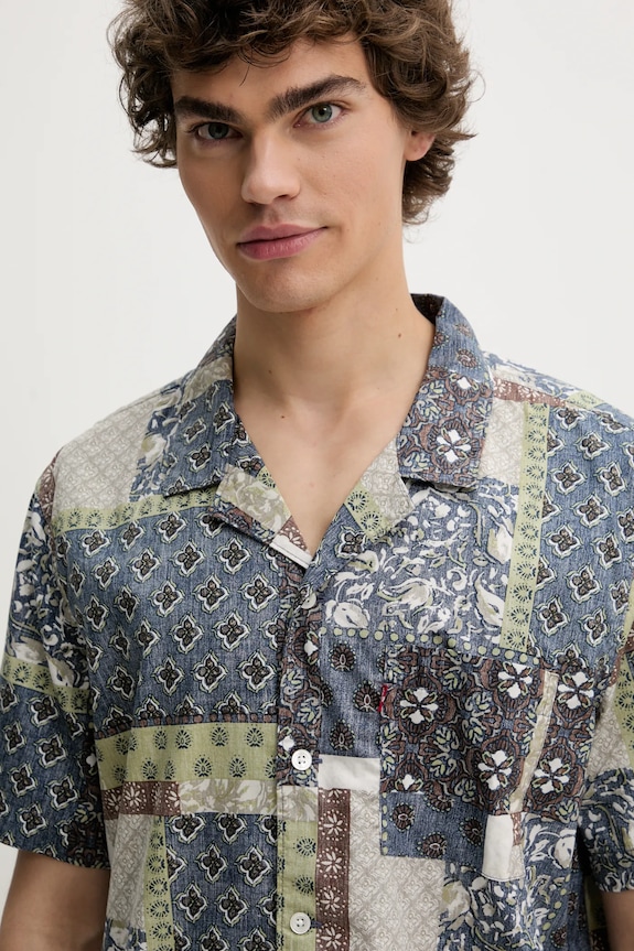 Levi's koszula niebieski 72625