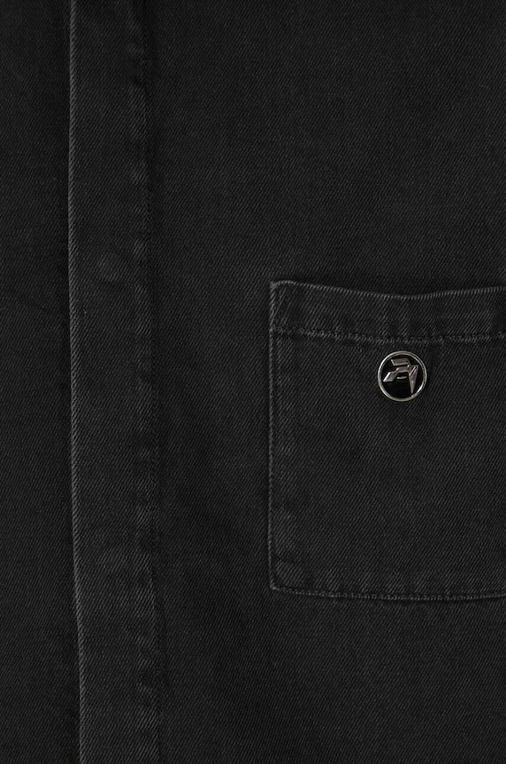AMBUSH camasa din bumbac Boxy Fit Longleeve Denim Shirt BMYD002S24DEN0011100