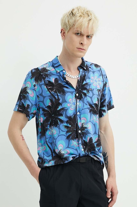 Rip Curl camasa cu modele albastru 030MSH