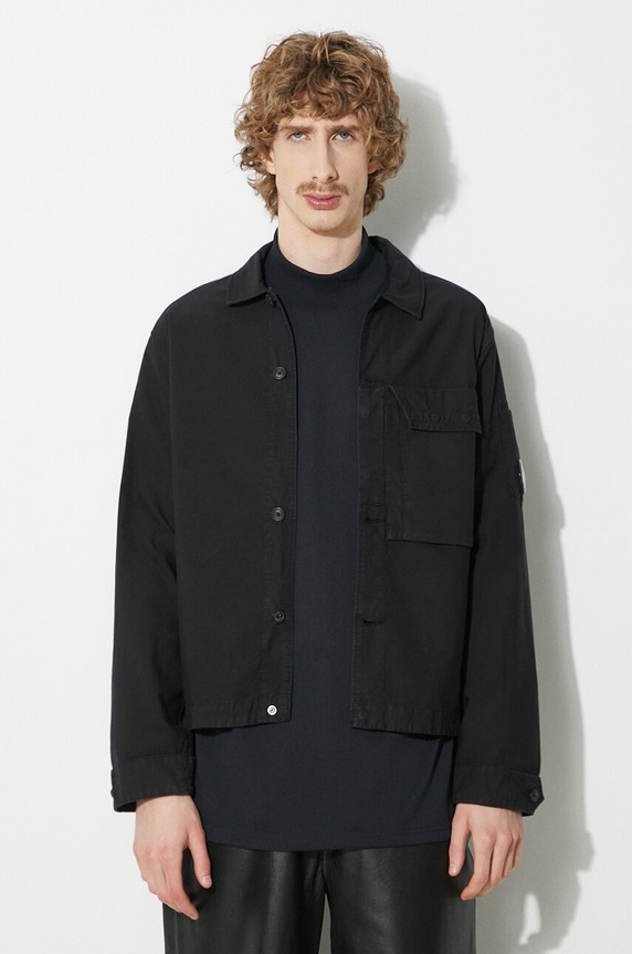 C.P. Company cotton shirt Ottoman classic black 16CMSH153A006406O