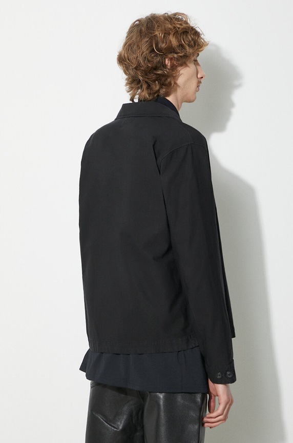 Clothing C.P. Company cotton shirt Ottoman 16CMSH153A006406O black