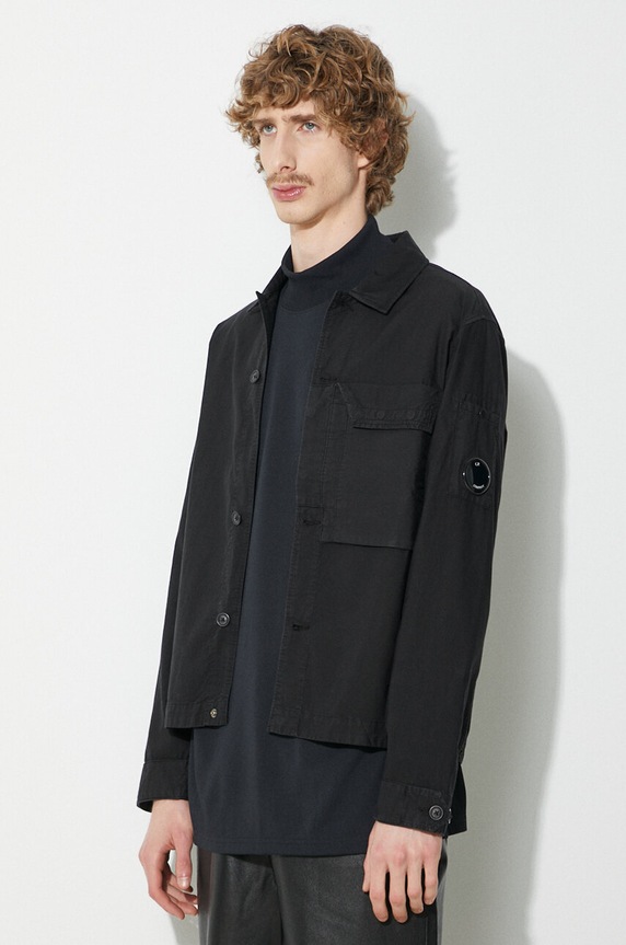 C.P. Company cotton shirt Ottoman black 16CMSH153A006406O