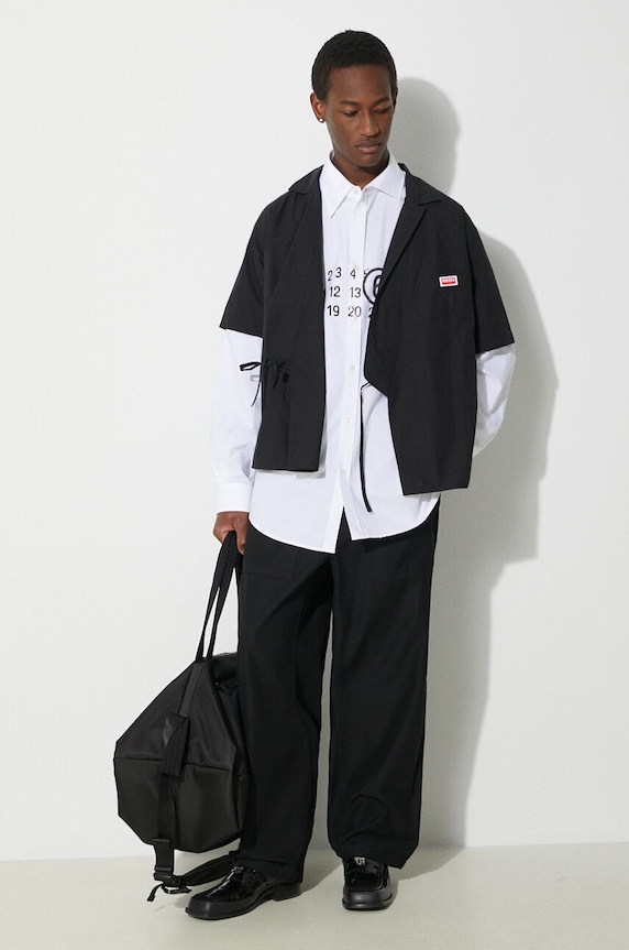 MM6 Maison Margiela cotton shirt SH0DT0005 white SS24