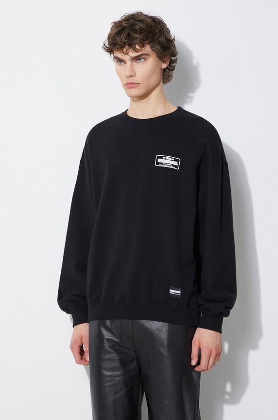 NEIGHBORHOOD cotton sweatshirt Classic black 241FPNH.CSM03
