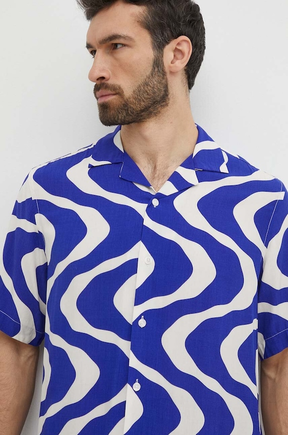 Košeľa OAS modrá 7005.shirt